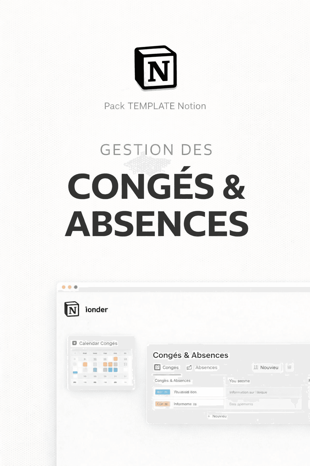 Pack Notion — Gestion de Projet Freelance